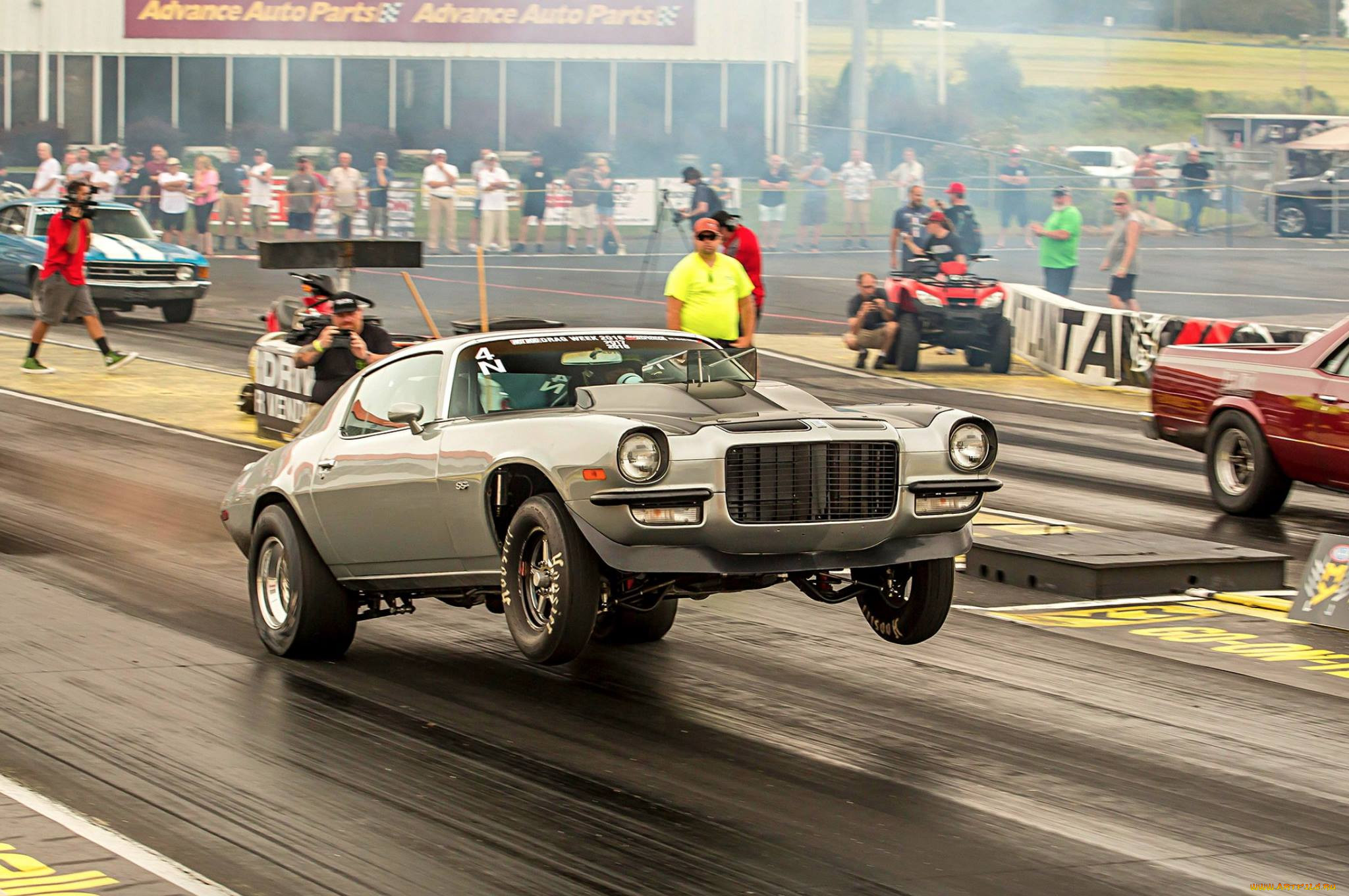 , drag racing, camaro, 1972, dragster